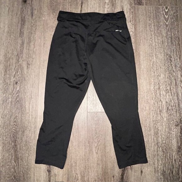 NIKE Pants Womens Medium Black Running Yoga Performance Cross Training Dri-Fit - Picture 4 of 5